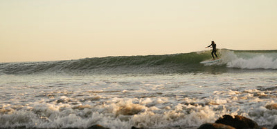 Man surfing